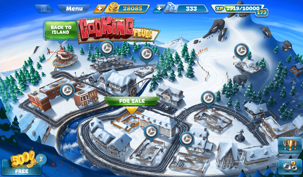 Cooking Fever Alpine Mountains