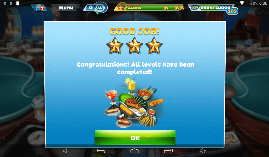 Cooking Fever House Of Crab Three Stars