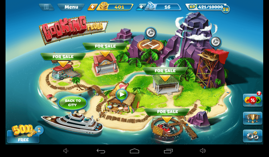 Cooking Fever Paradise Island