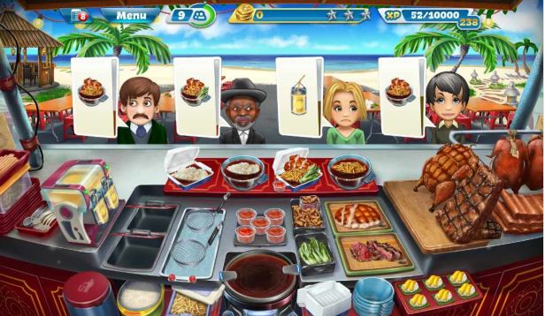 cooking fever thai food stall automatic machine