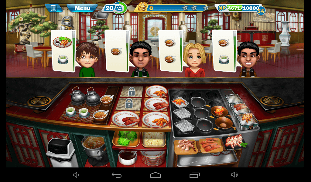 cooking fever chinese restaurant level 27