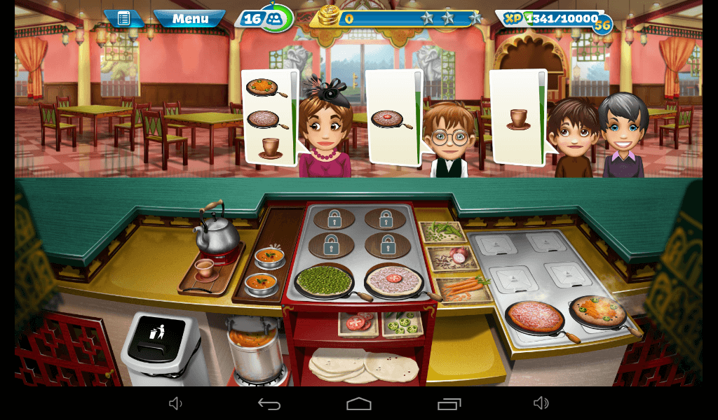 cooking fever restaurant guide
