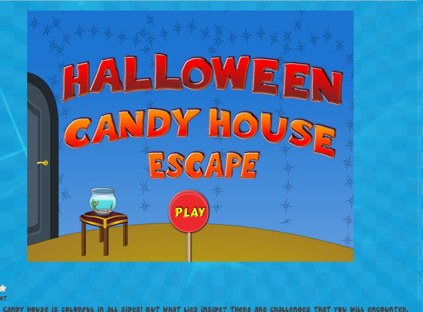 Halloween Candy House Escape